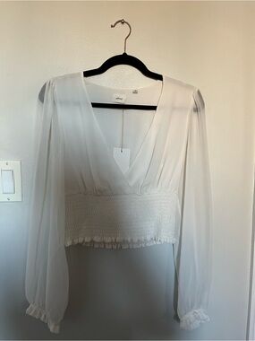 Wilfred Tempest Blouse in Light Birch